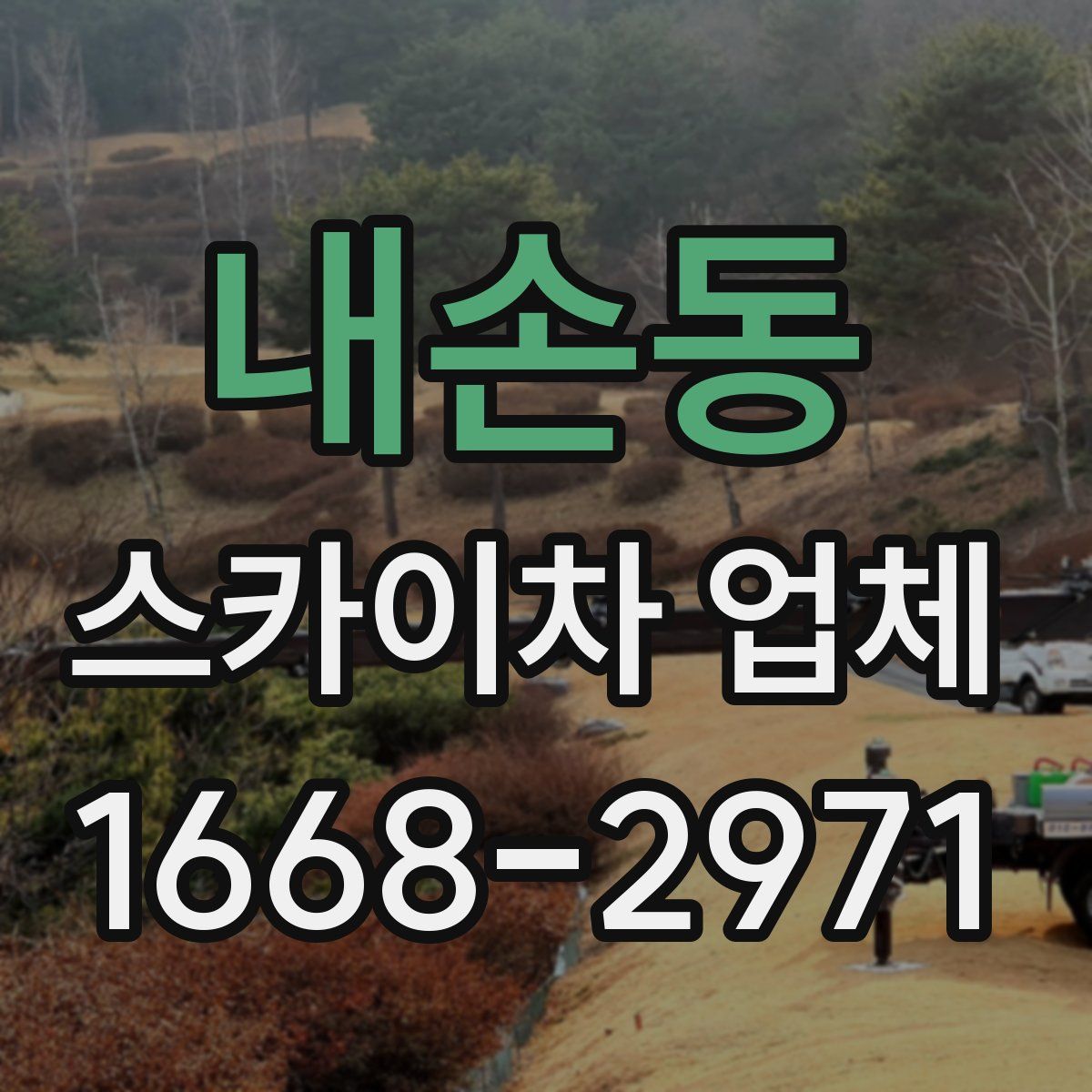 내손동 스카이차 업체