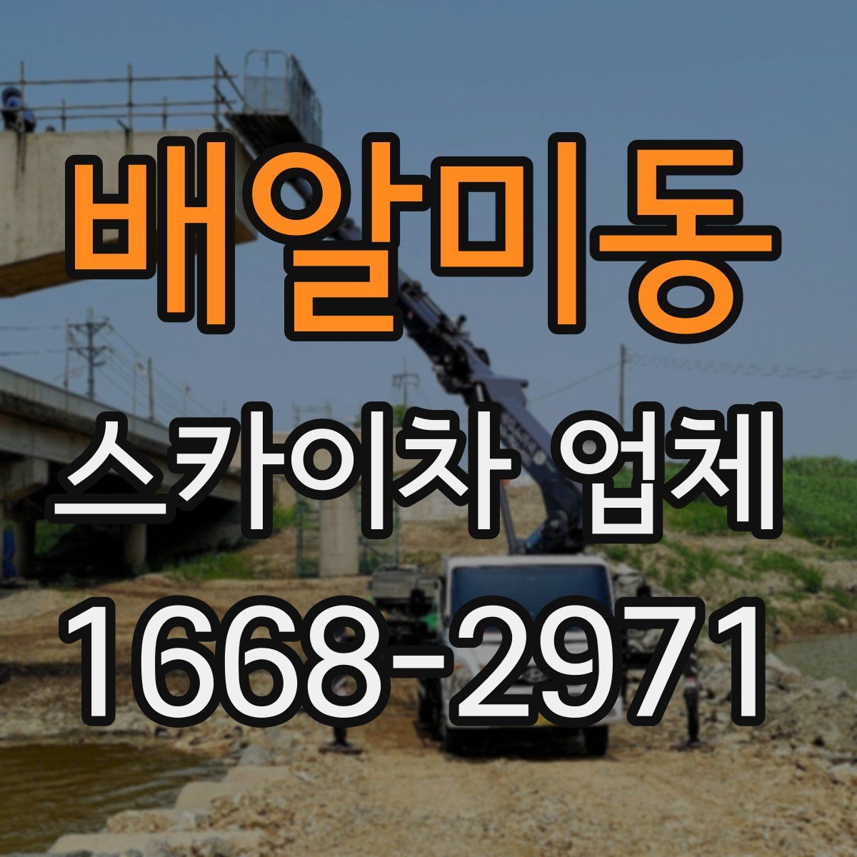 배알미동 스카이차 업체