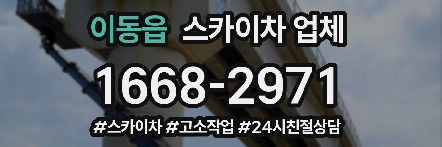 이동읍 스카이차 업체