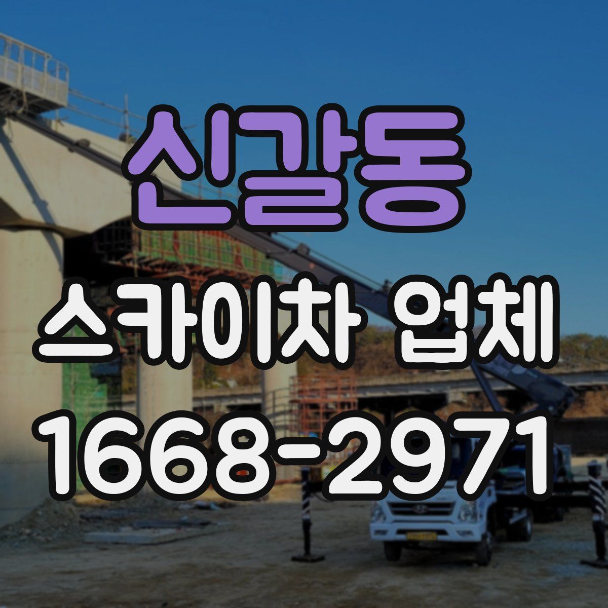 신갈동 스카이차 업체