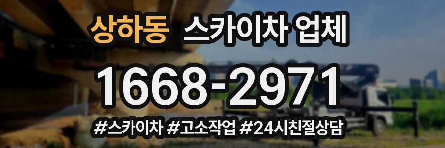 상하동 스카이차 업체