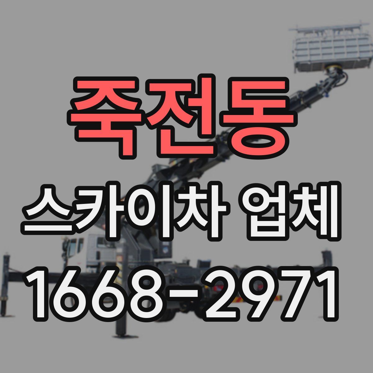 죽전동 스카이차 업체