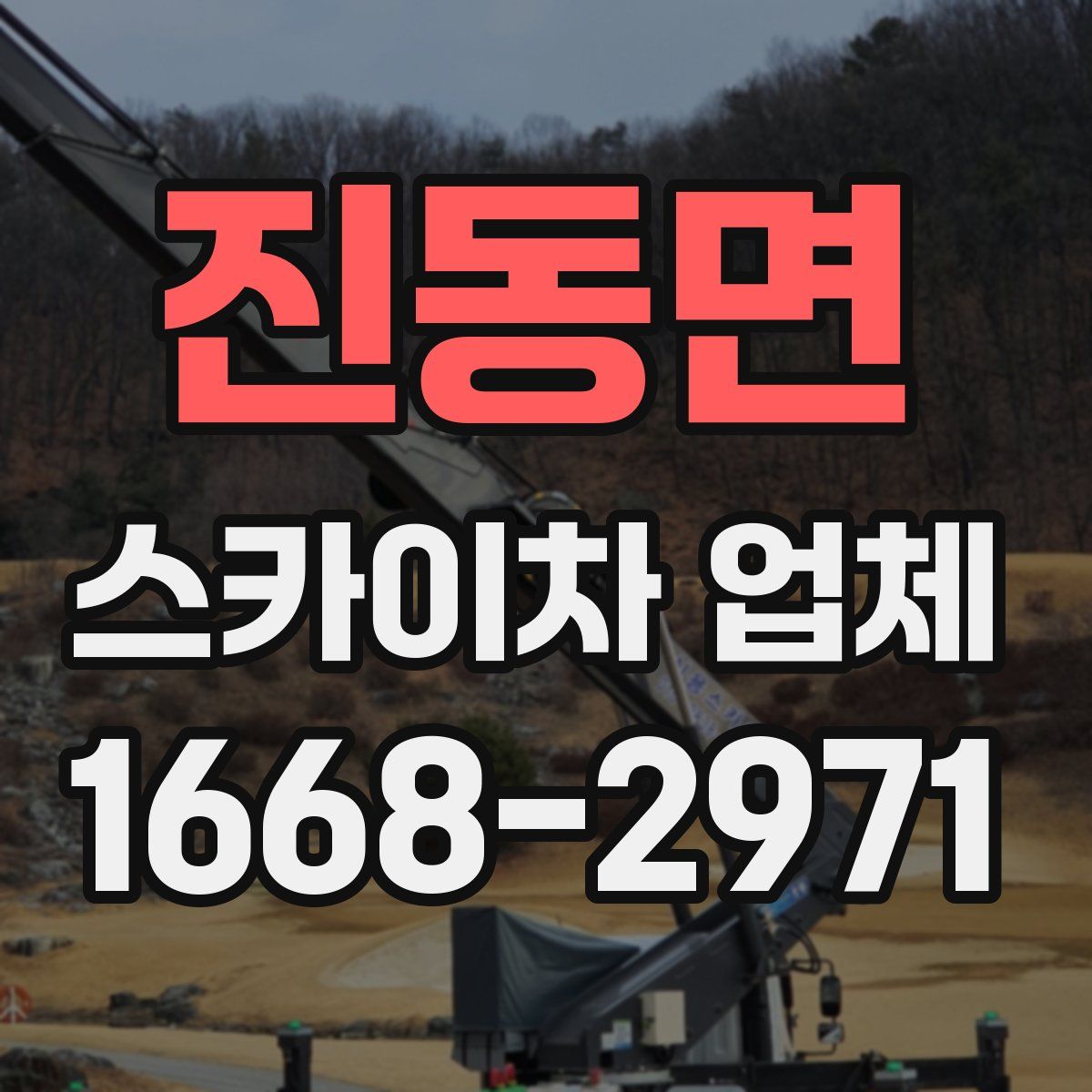 진동면 스카이차 업체