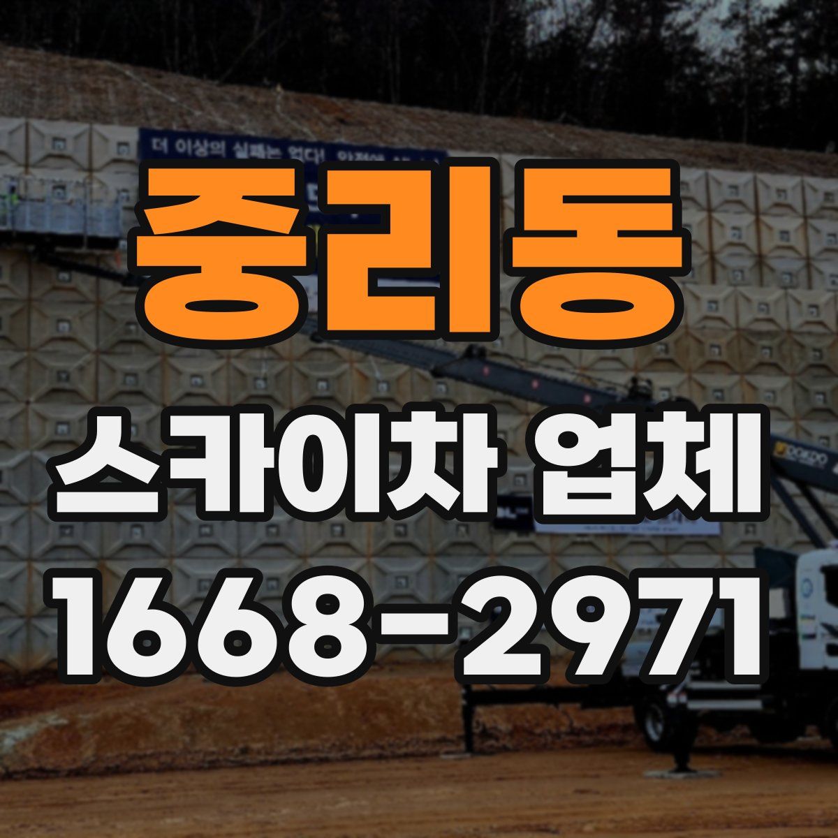 중리동 스카이차 업체