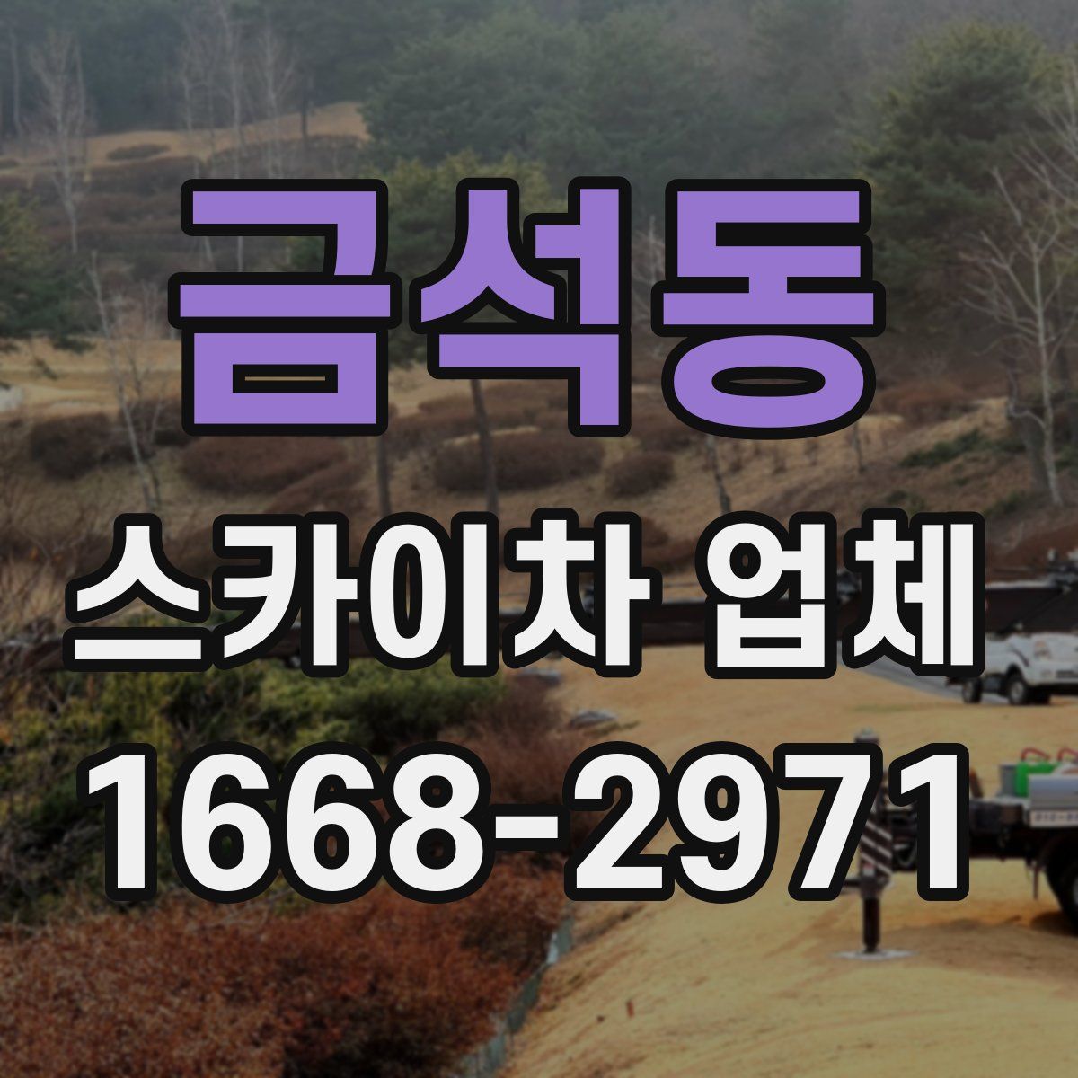 금석동 스카이차 업체