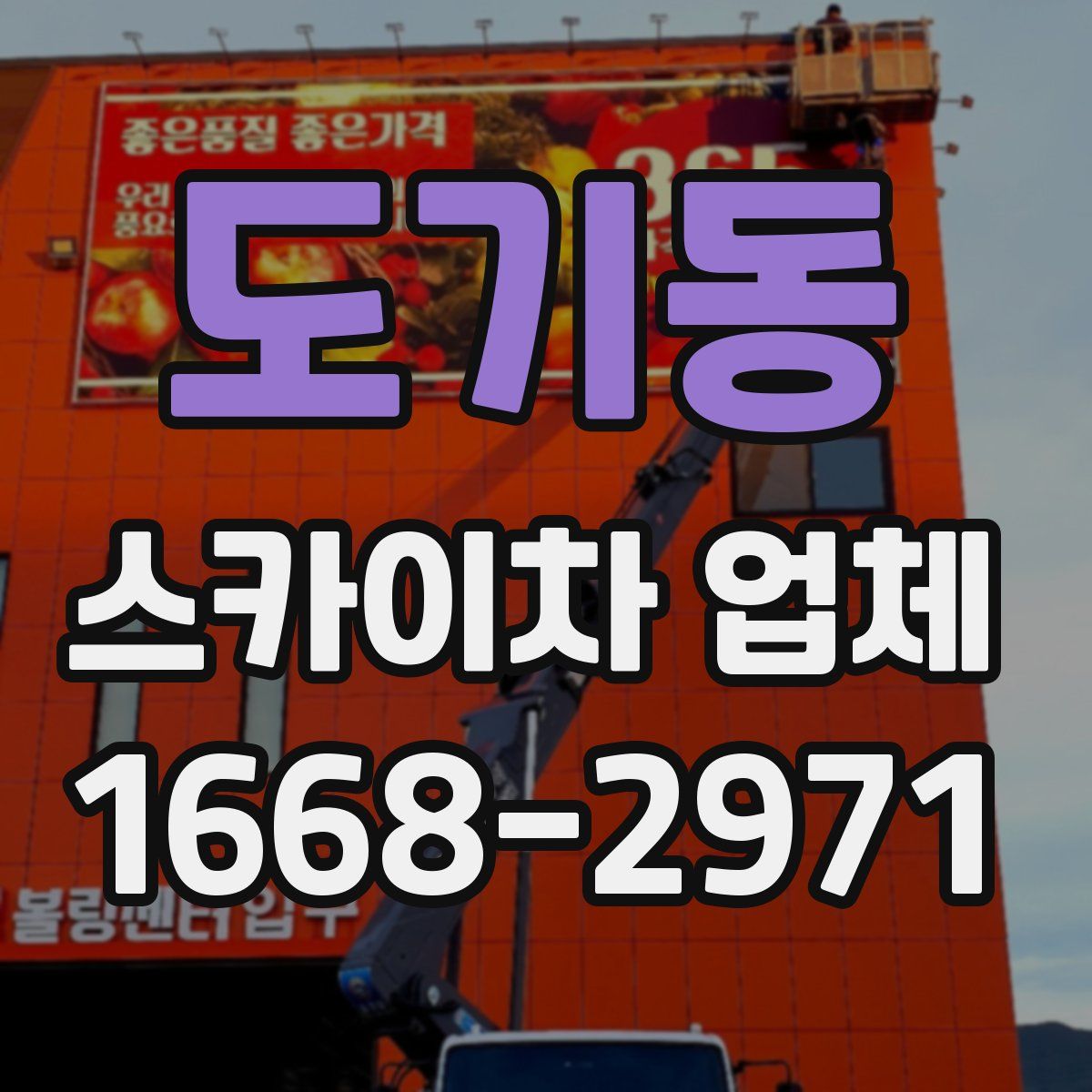도기동 스카이차 업체