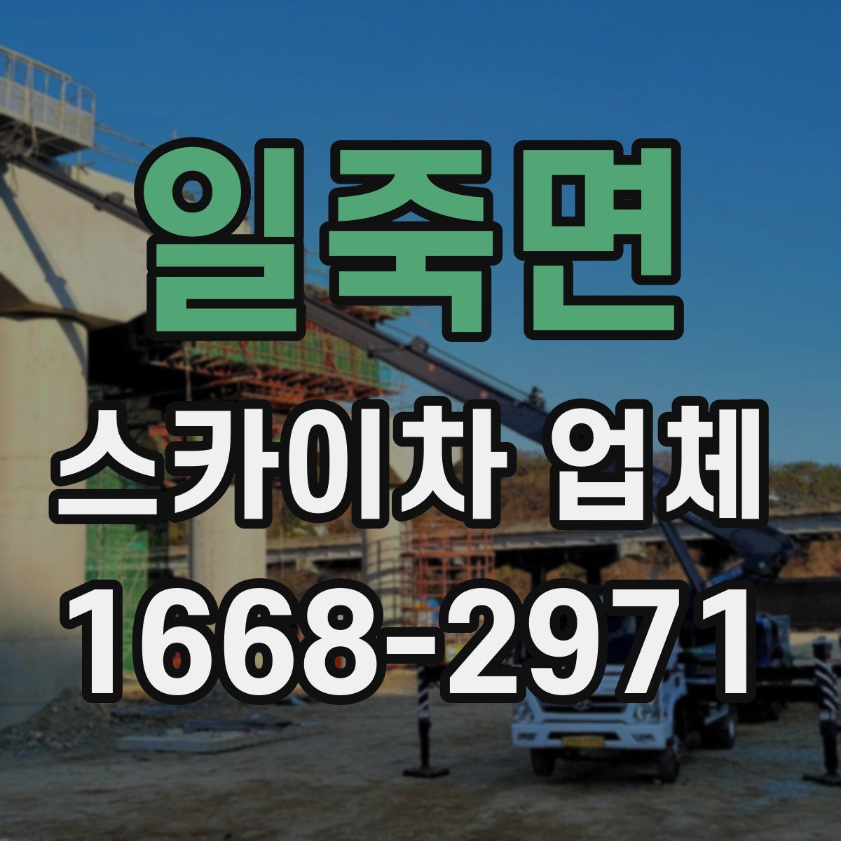 일죽면 스카이차 업체