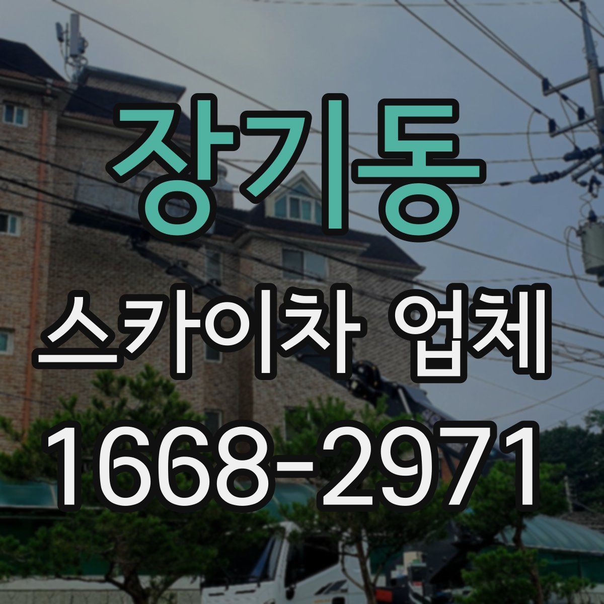 장기동 스카이차 업체