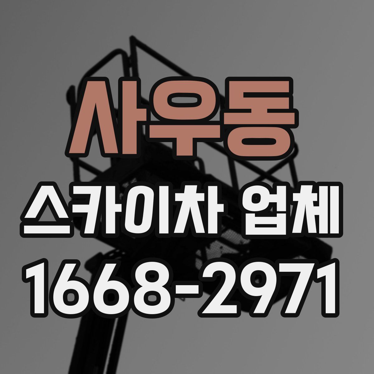 사우동 스카이차 업체