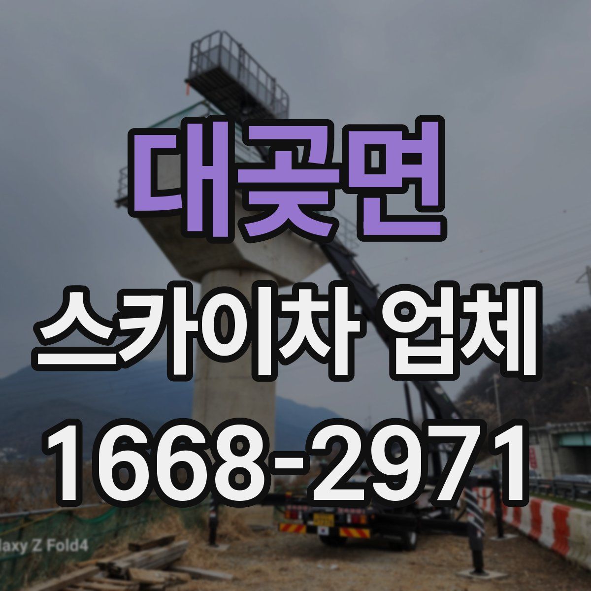 대곶면 스카이차 업체
