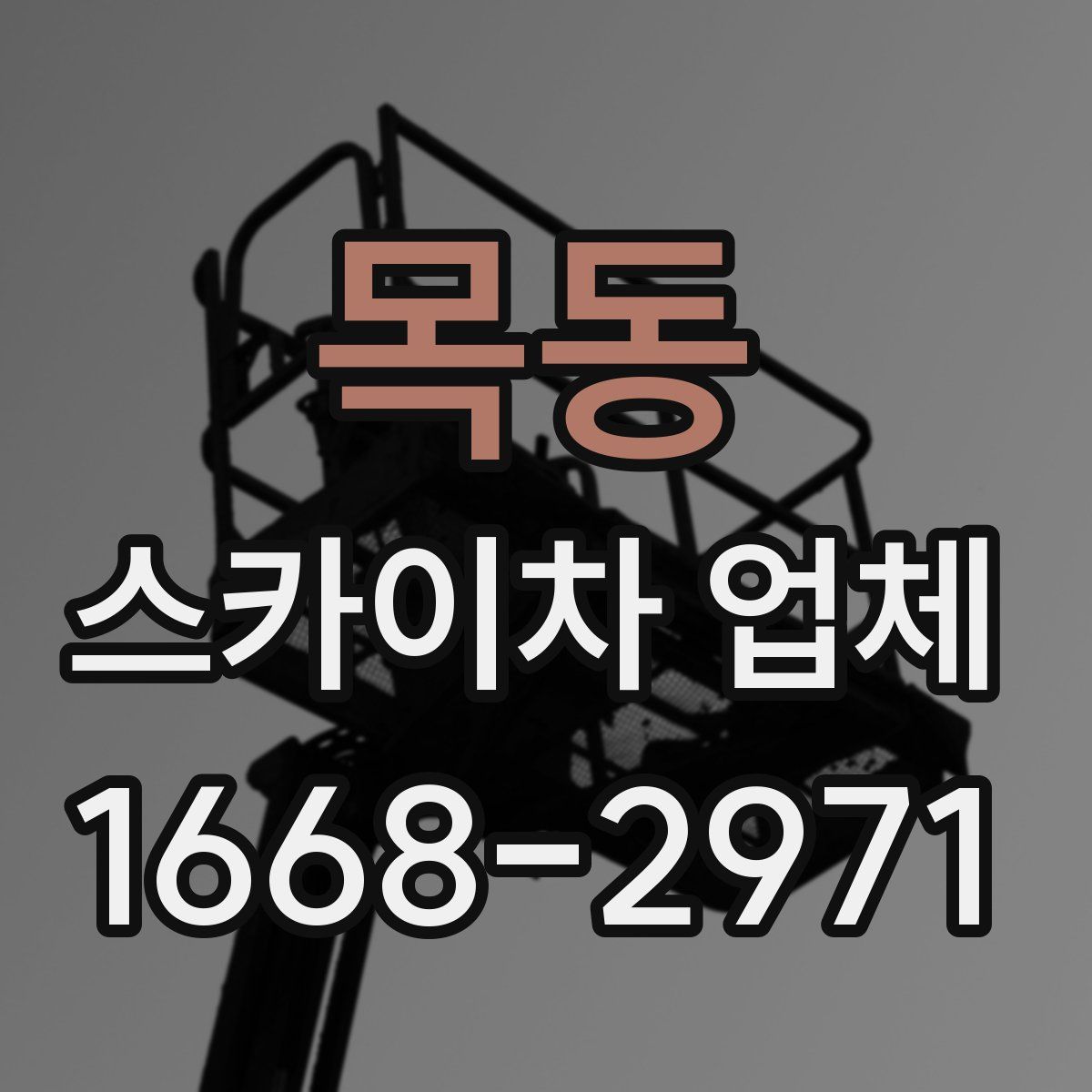 목동 스카이차 업체