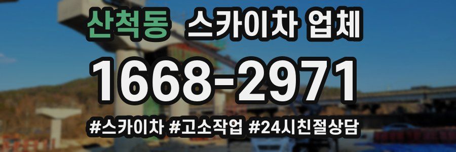 산척동 스카이차 업체