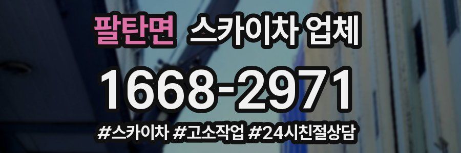 팔탄면 스카이차 업체