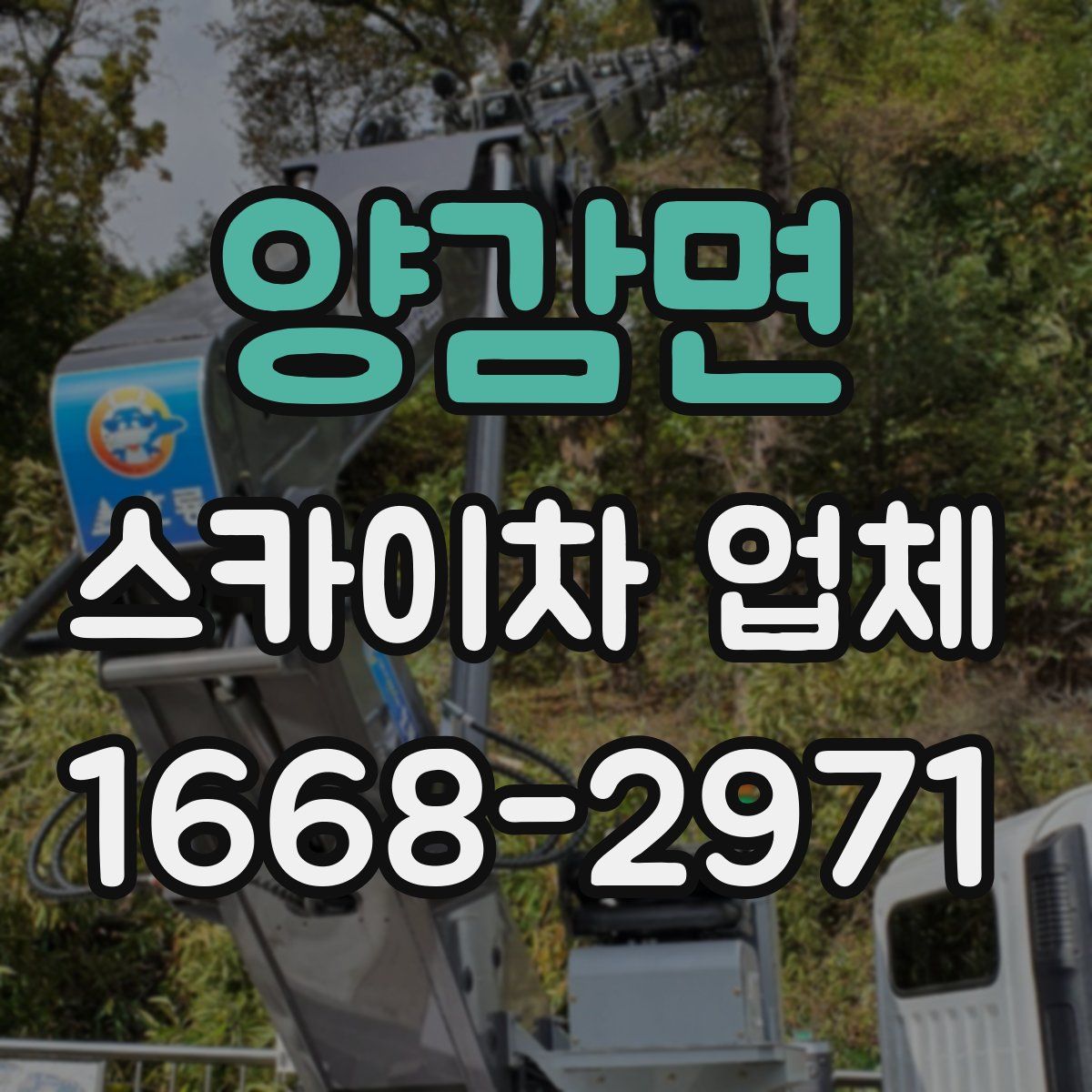 양감면 스카이차 업체