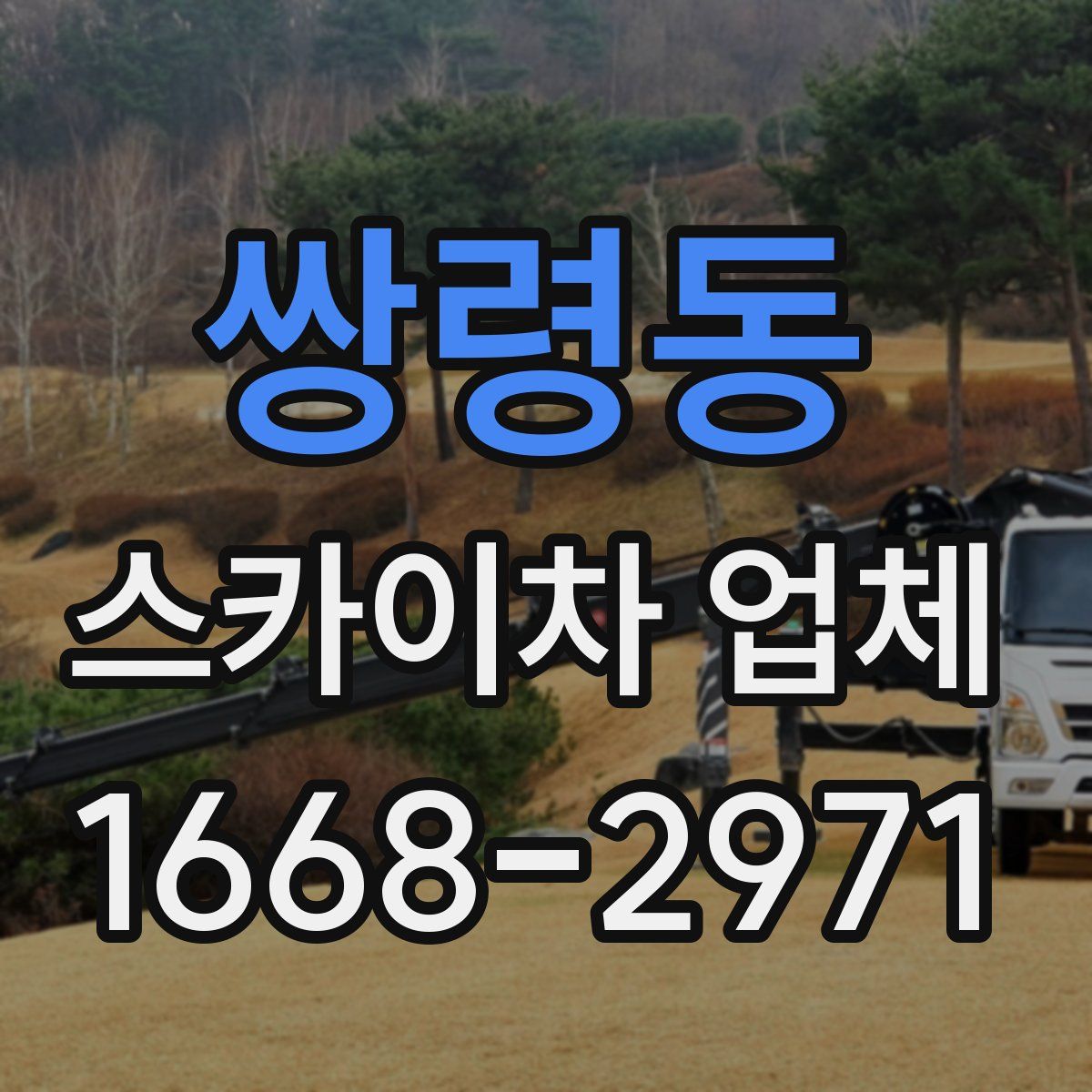 쌍령동 스카이차 업체