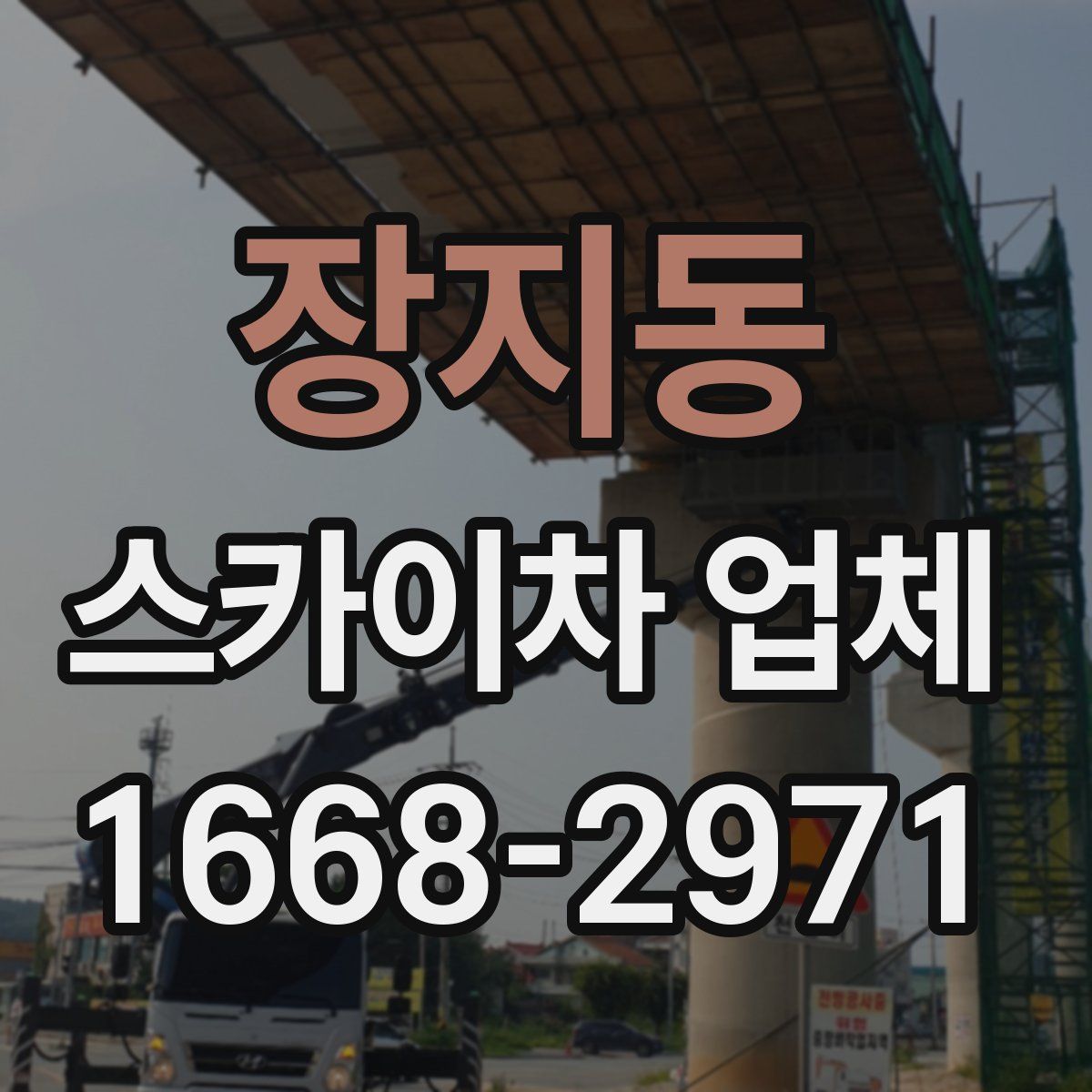 장지동 스카이차 업체