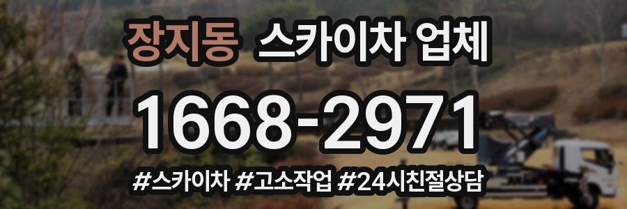 장지동 스카이차 업체