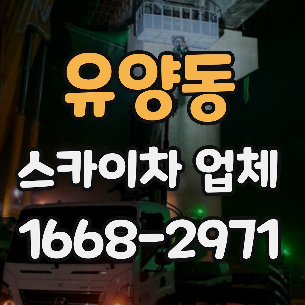유양동 스카이차 업체
