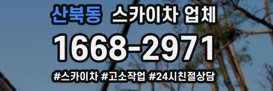 산북동 스카이차 업체