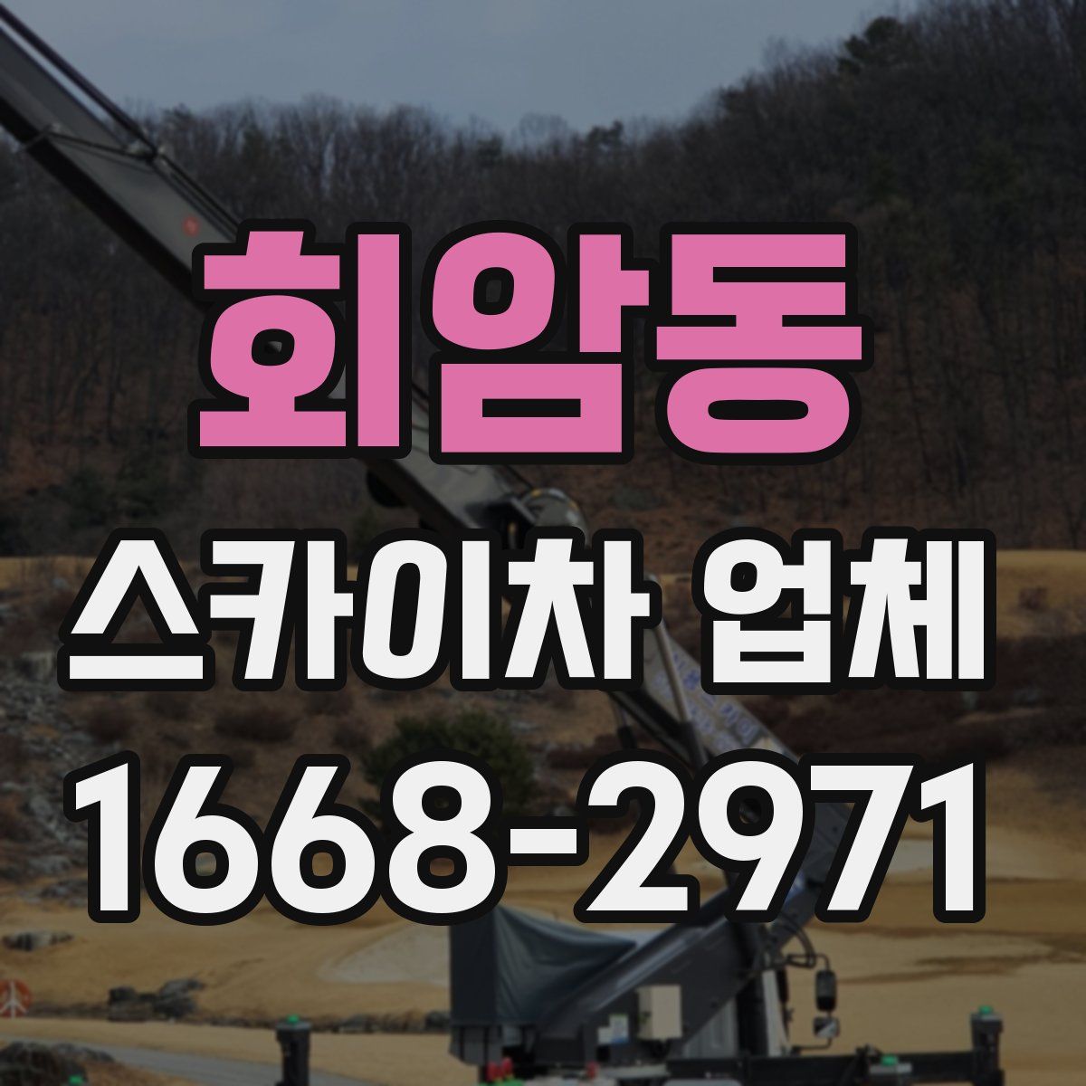 회암동 스카이차 업체