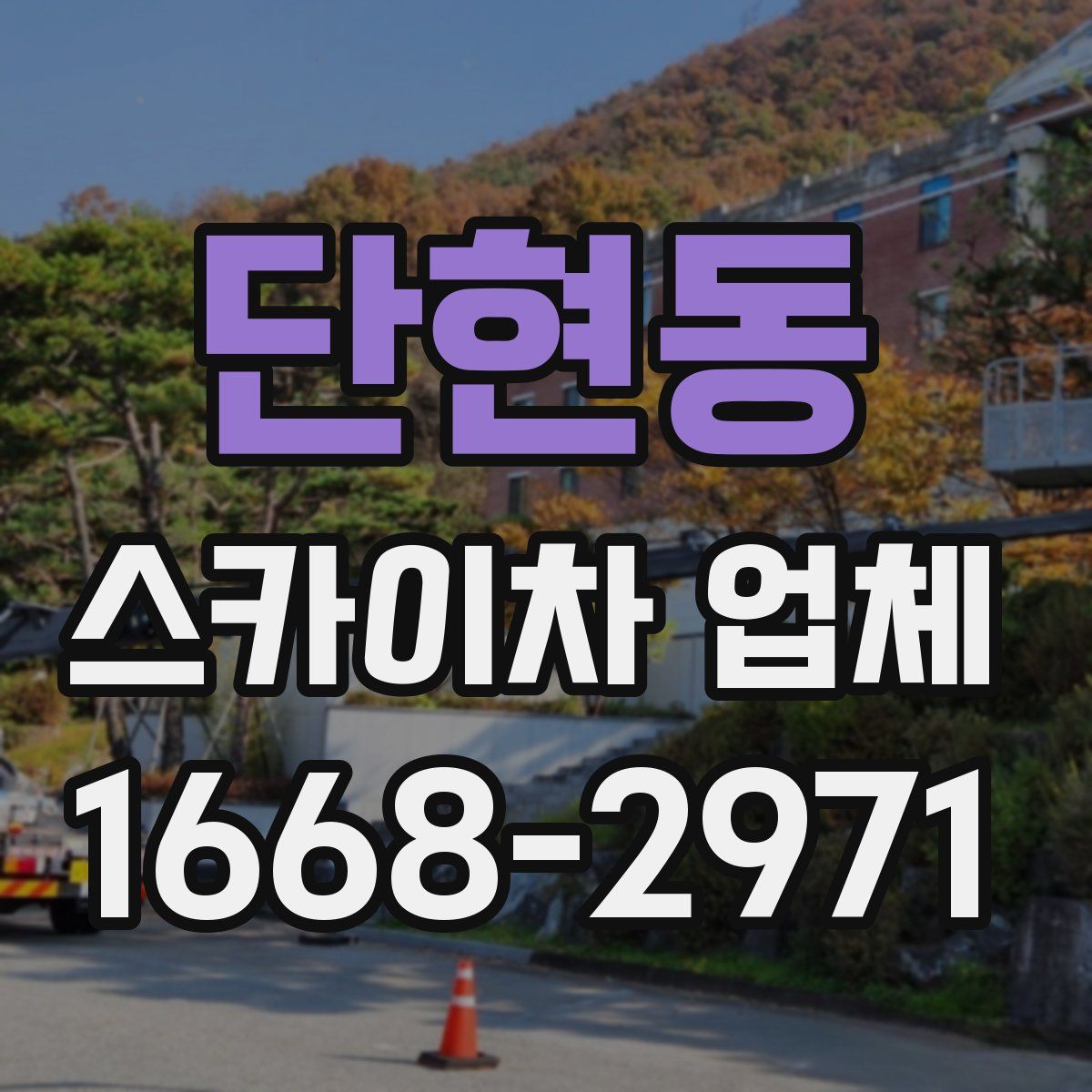 단현동 스카이차 업체