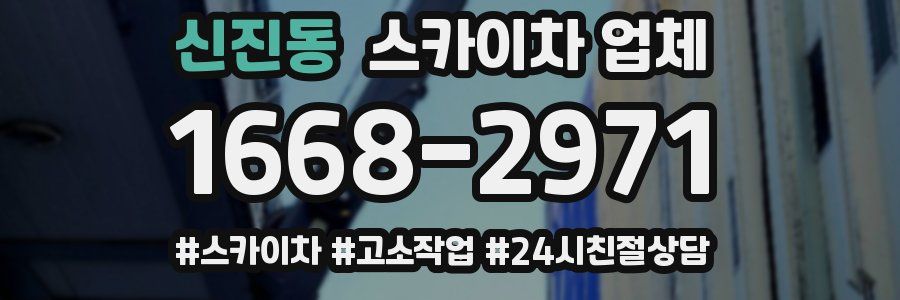 신진동 스카이차 업체