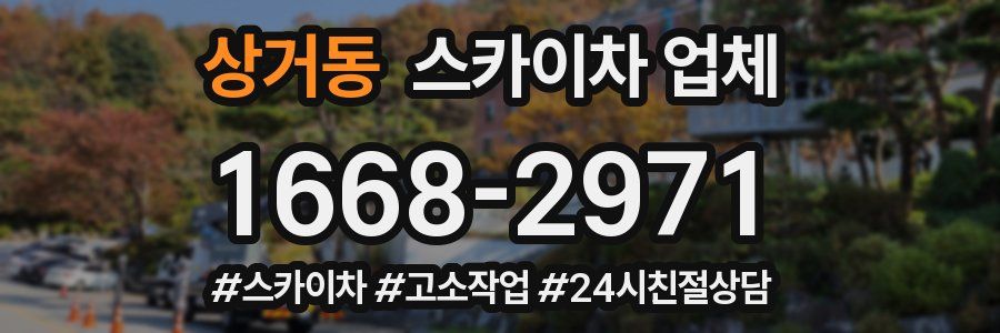 상거동 스카이차 업체