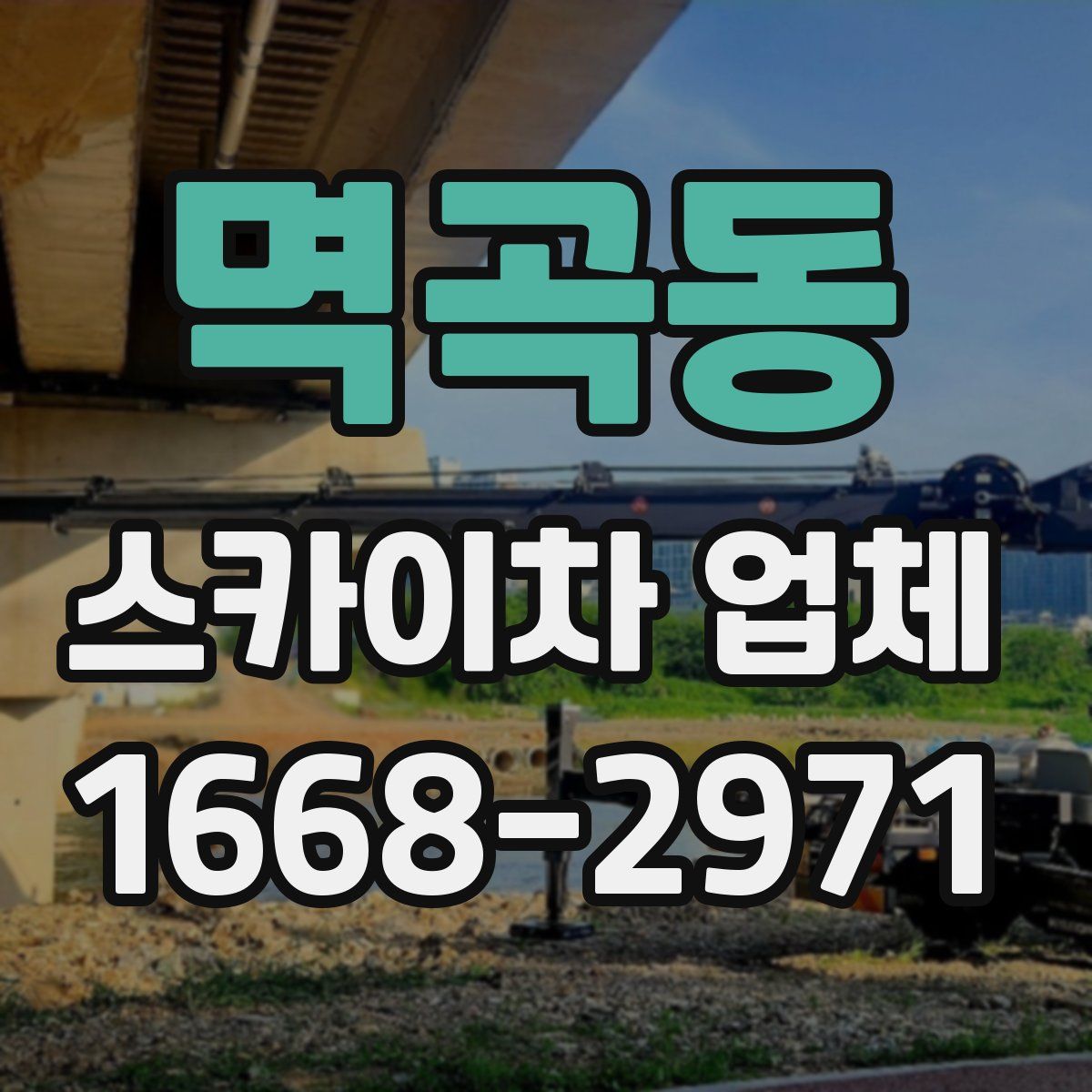 멱곡동 스카이차 업체