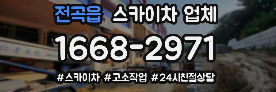 전곡읍 스카이차 업체