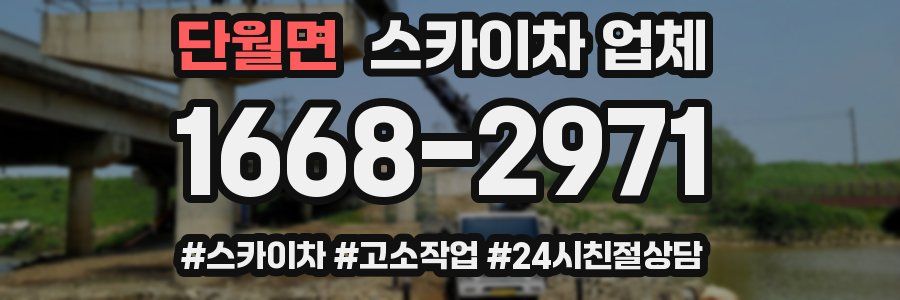 단월면 스카이차 업체