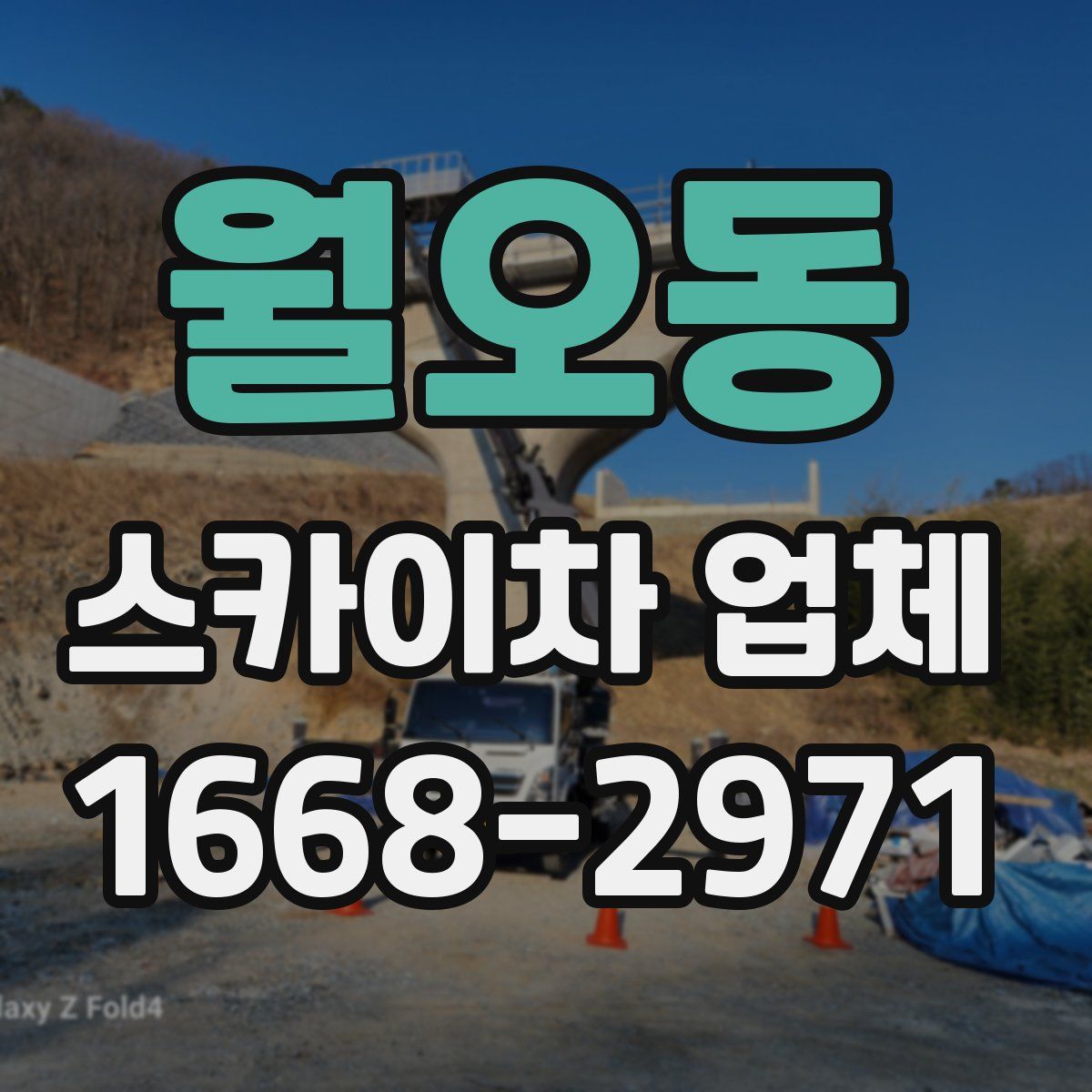 월오동 스카이차 업체