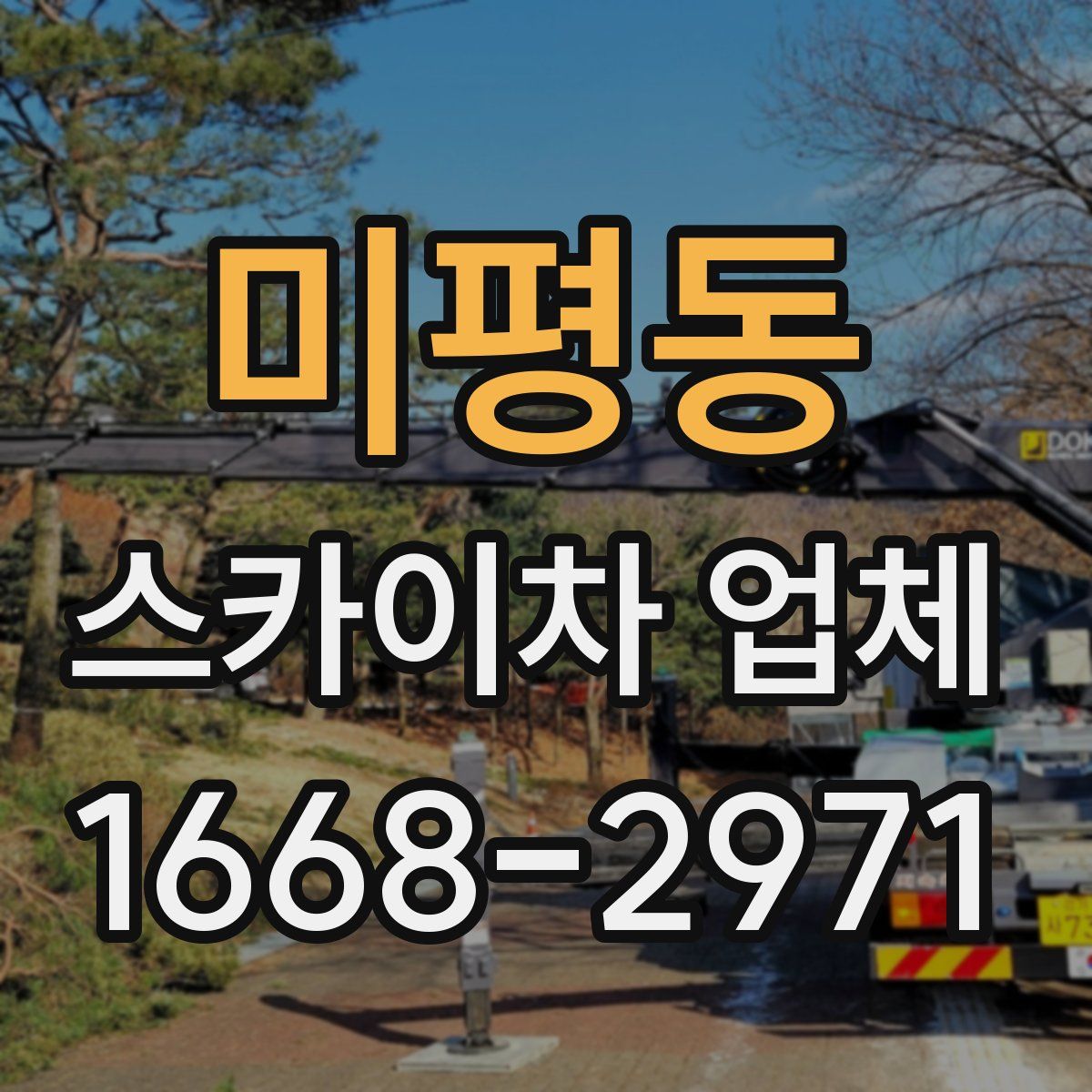 미평동 스카이차 업체