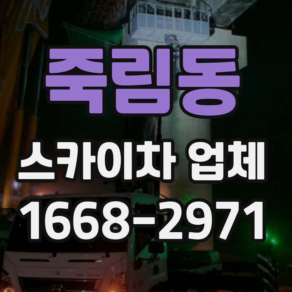 죽림동 스카이차 업체