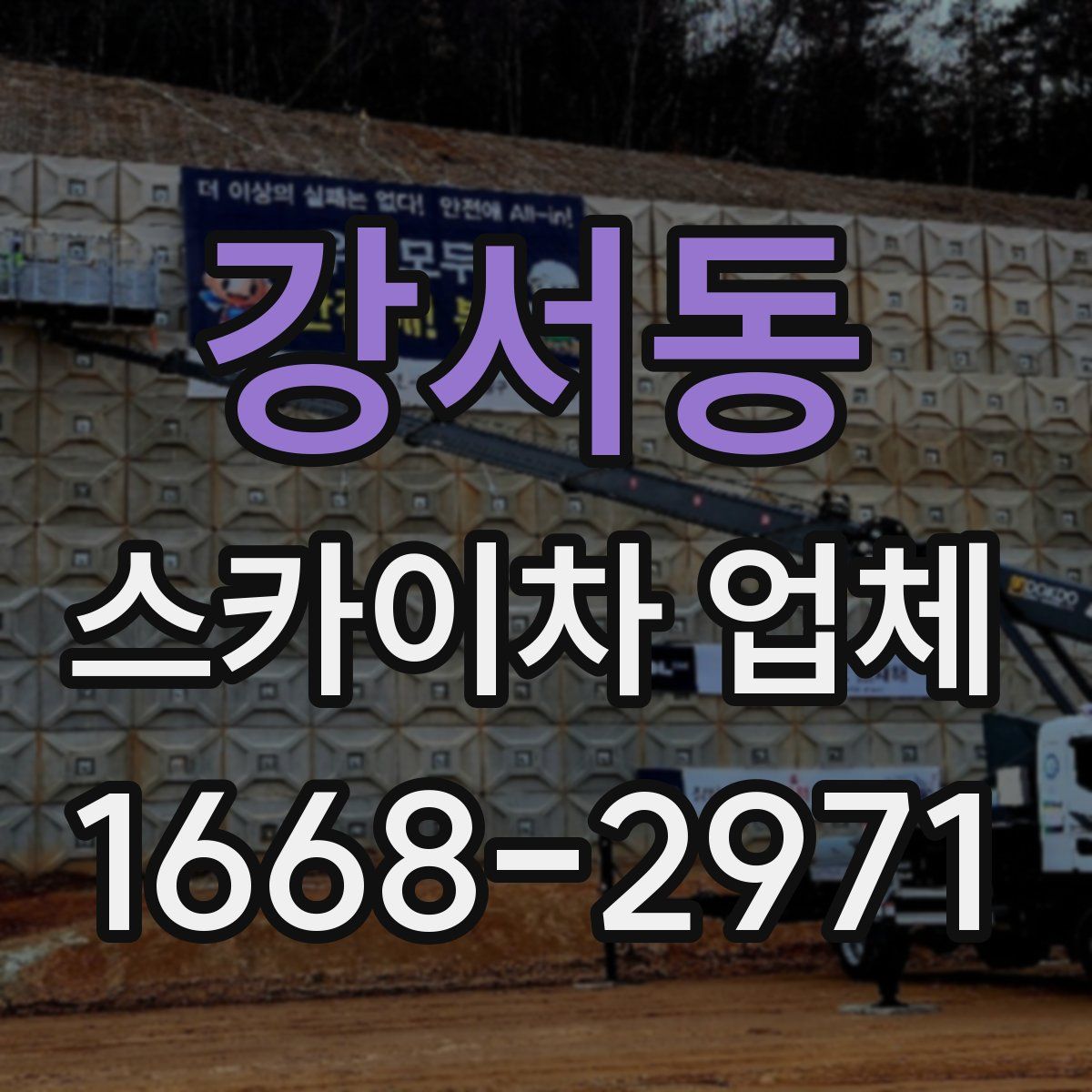 강서동 스카이차 업체