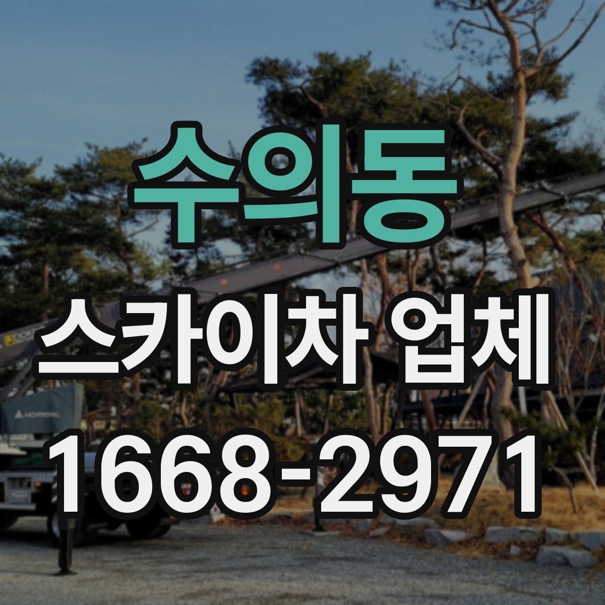 수의동 스카이차 업체