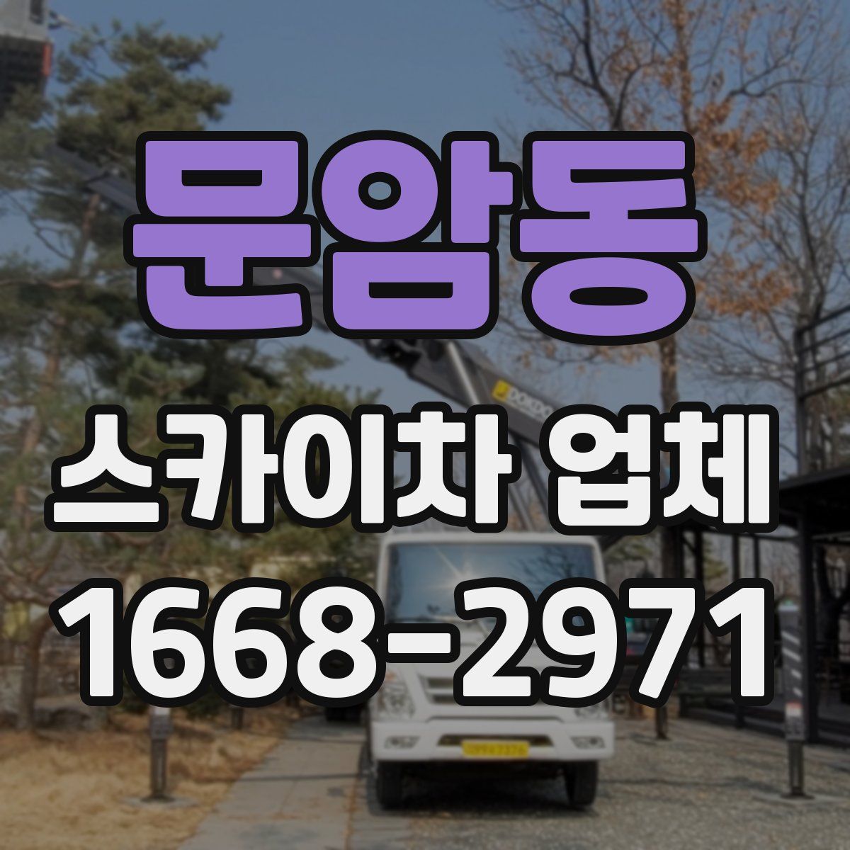 문암동 스카이차 업체