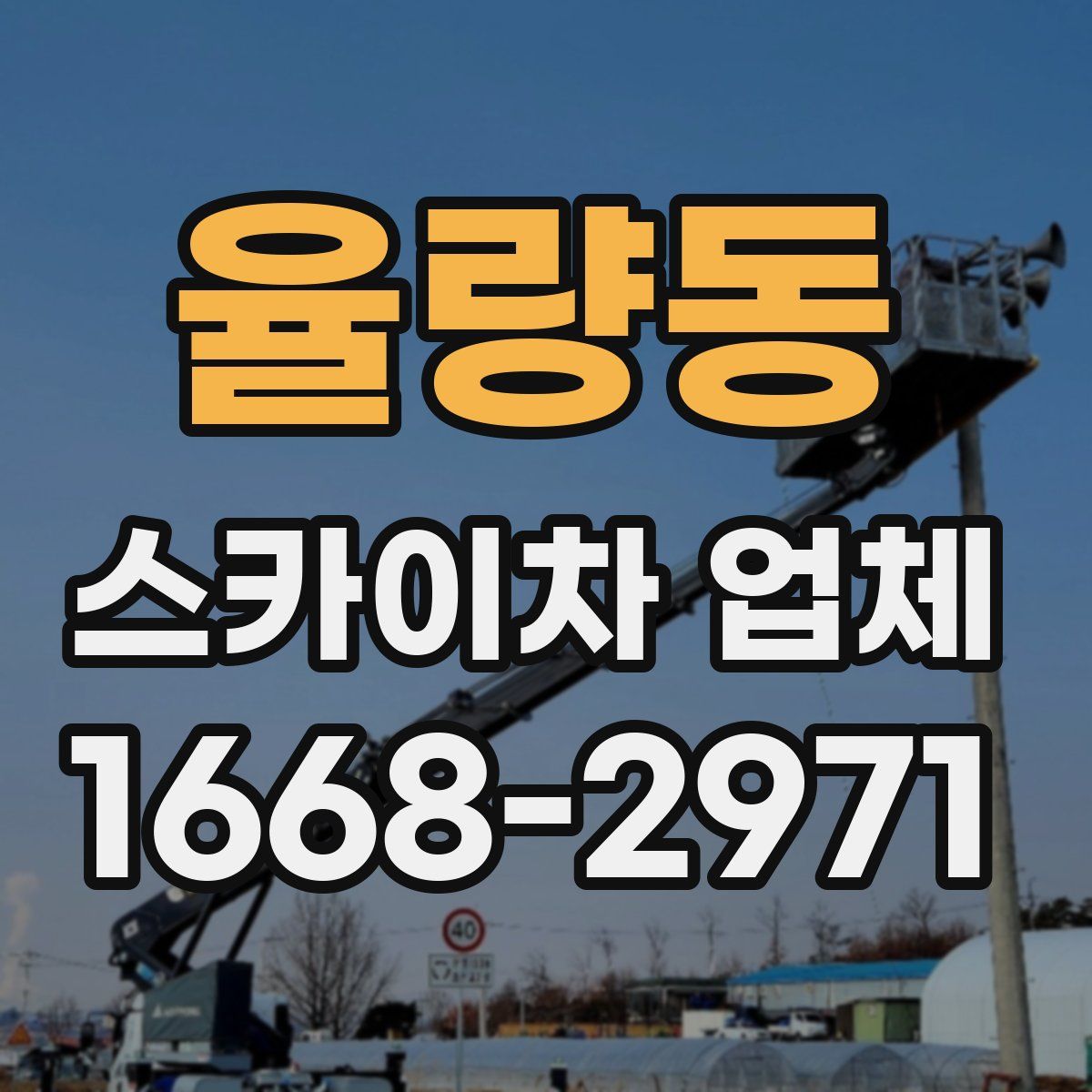 율량동 스카이차 업체