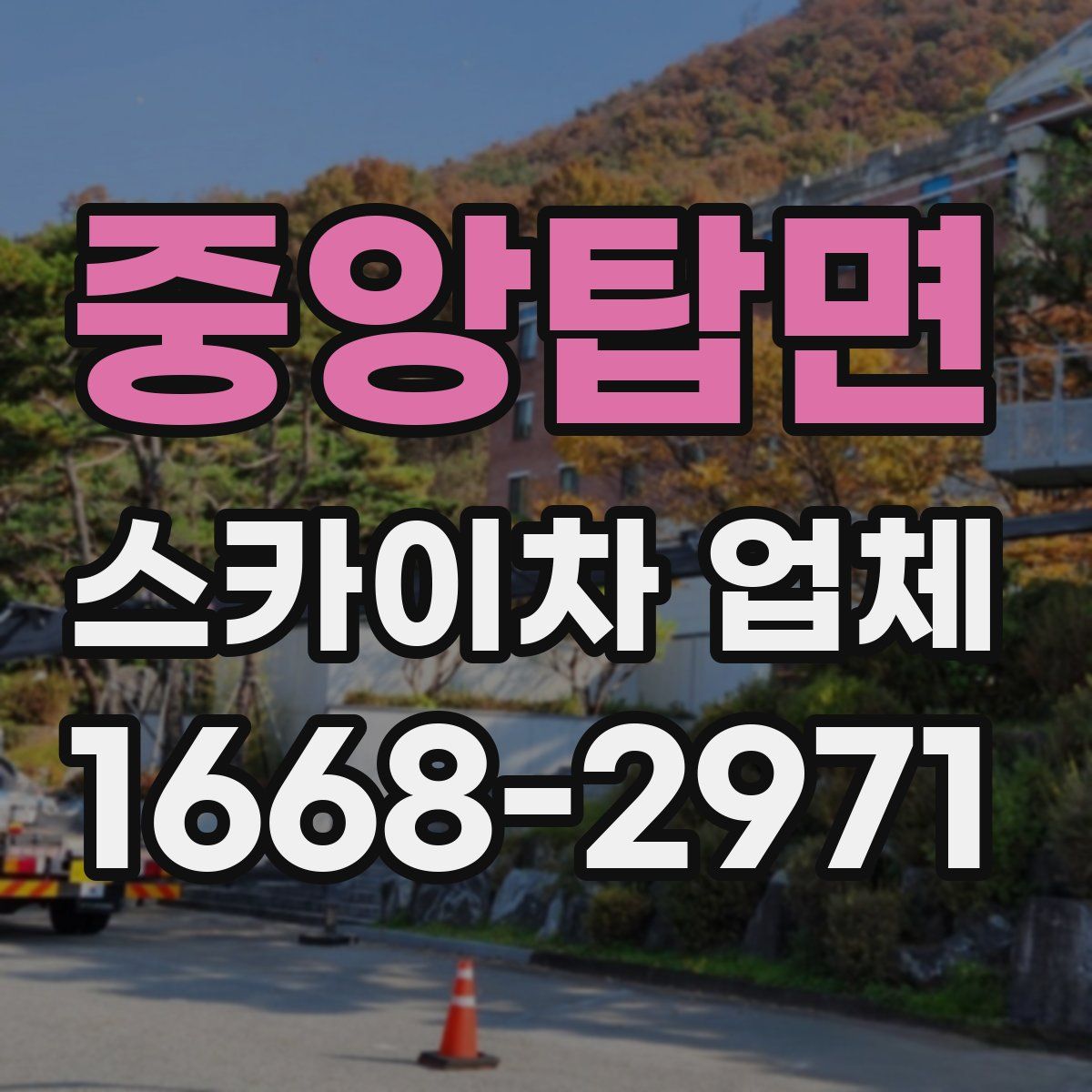 중앙탑면 스카이차 업체