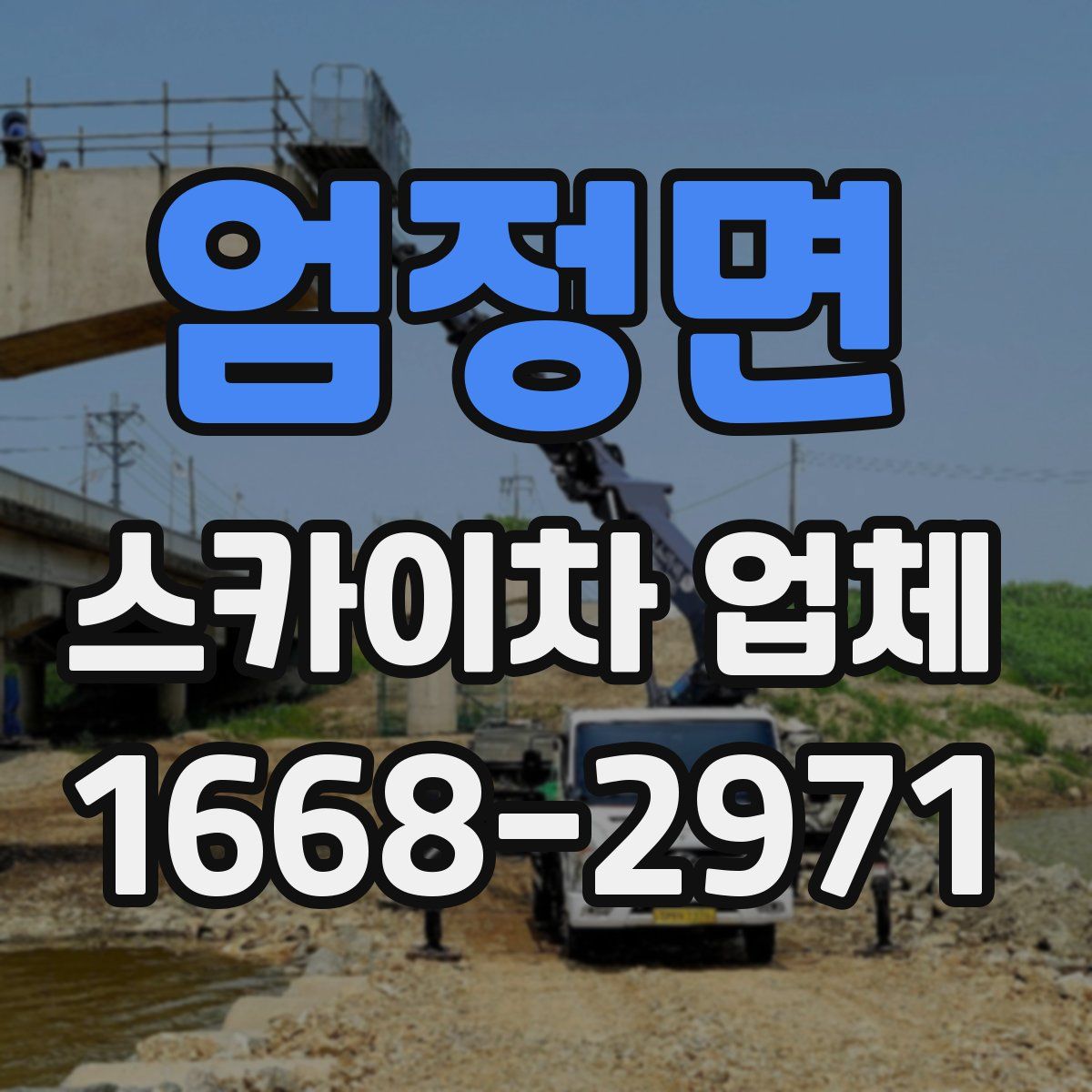 엄정면 스카이차 업체