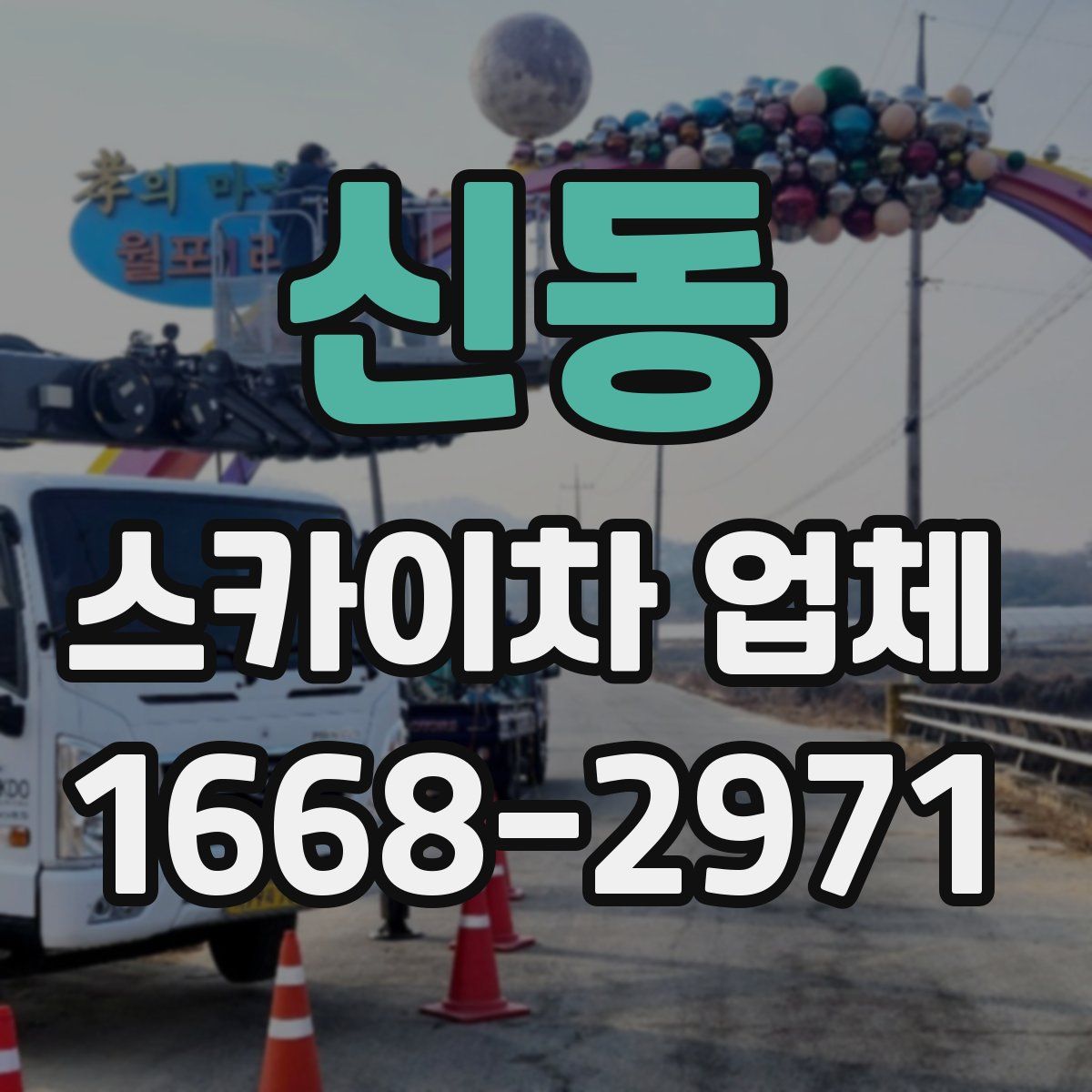 신동 스카이차 업체