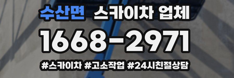 수산면 스카이차 업체