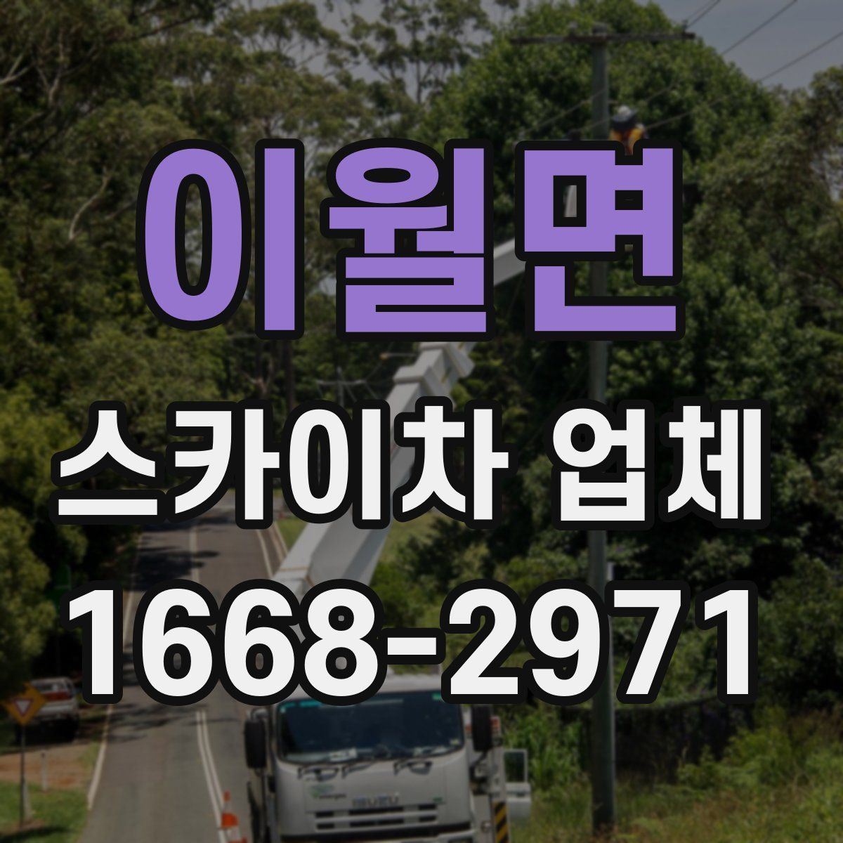이월면 스카이차 업체