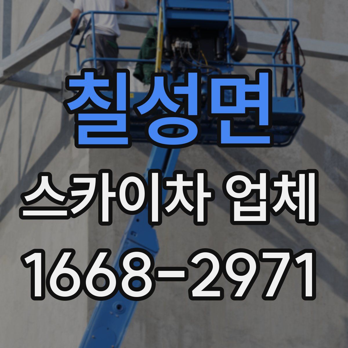 칠성면 스카이차 업체