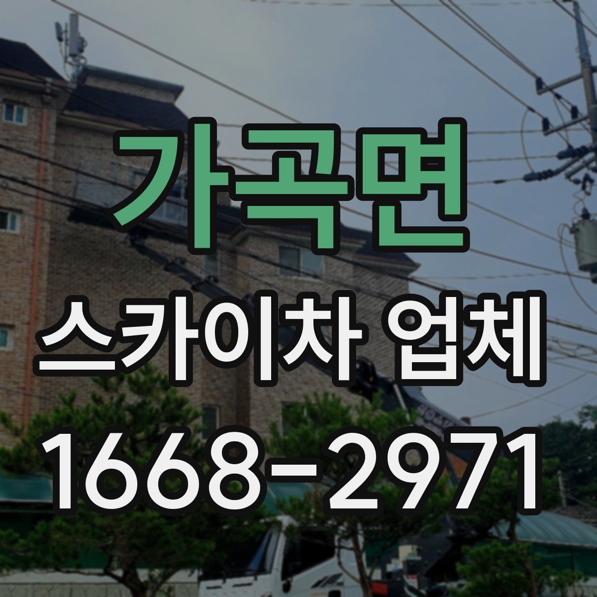 가곡면 스카이차 업체