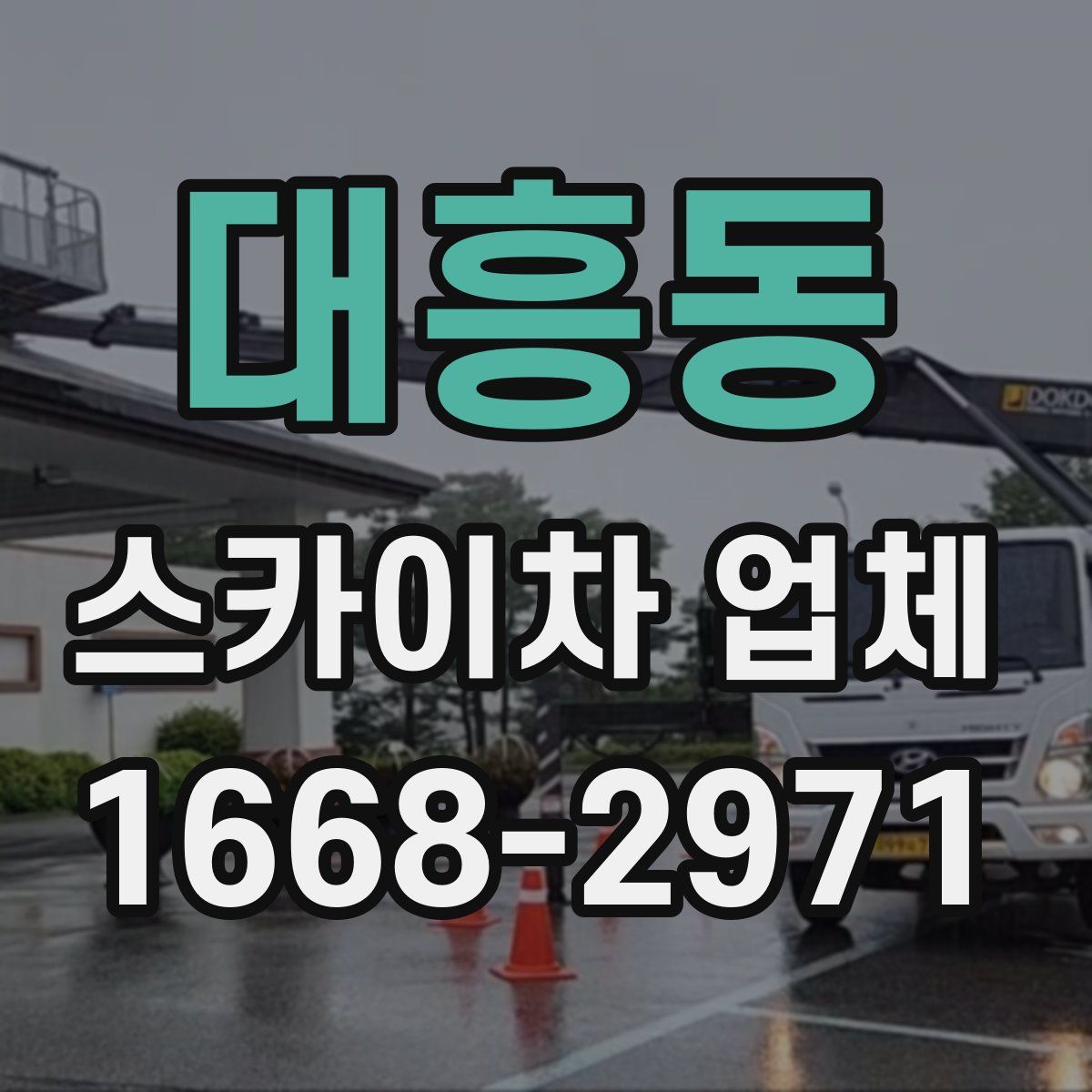 대흥동 스카이차 업체