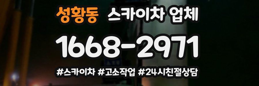 성황동 스카이차 업체