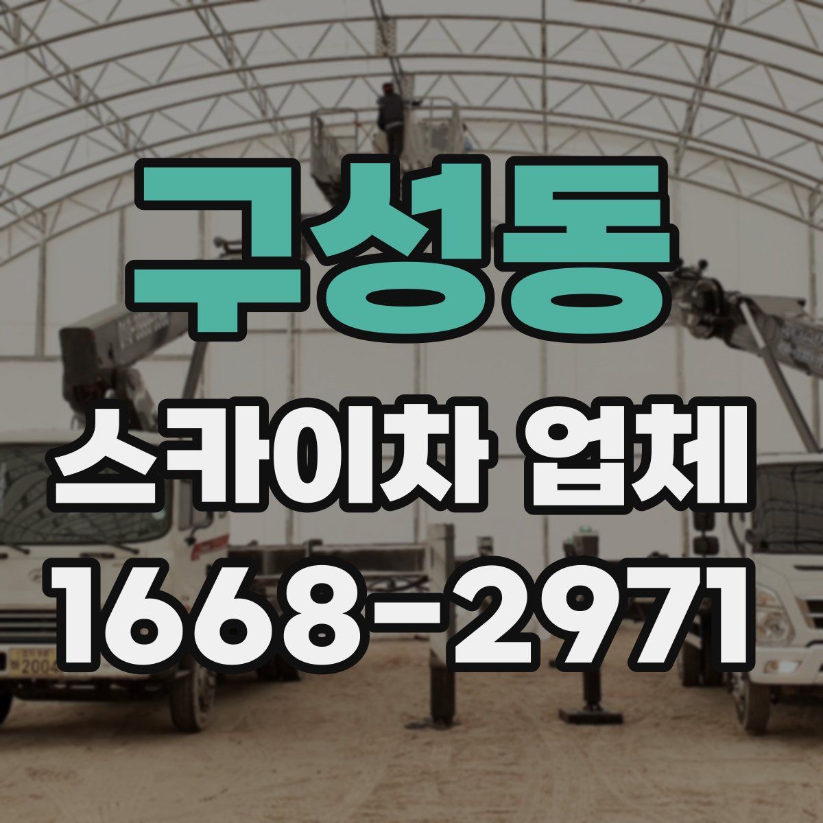 구성동 스카이차 업체