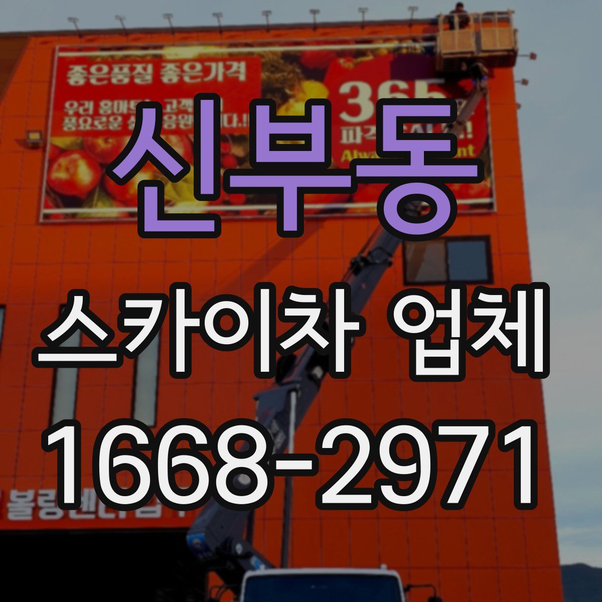 신부동 스카이차 업체