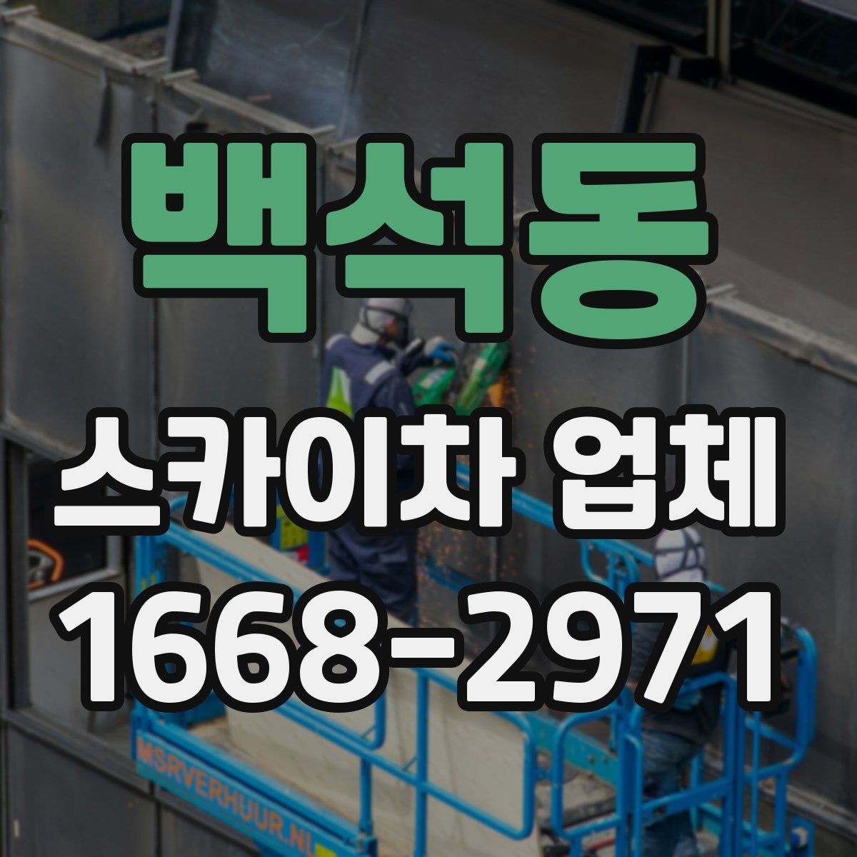 백석동 스카이차 업체