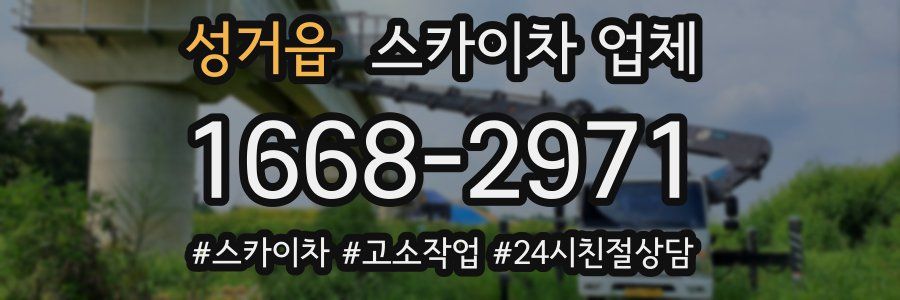 성거읍 스카이차 업체